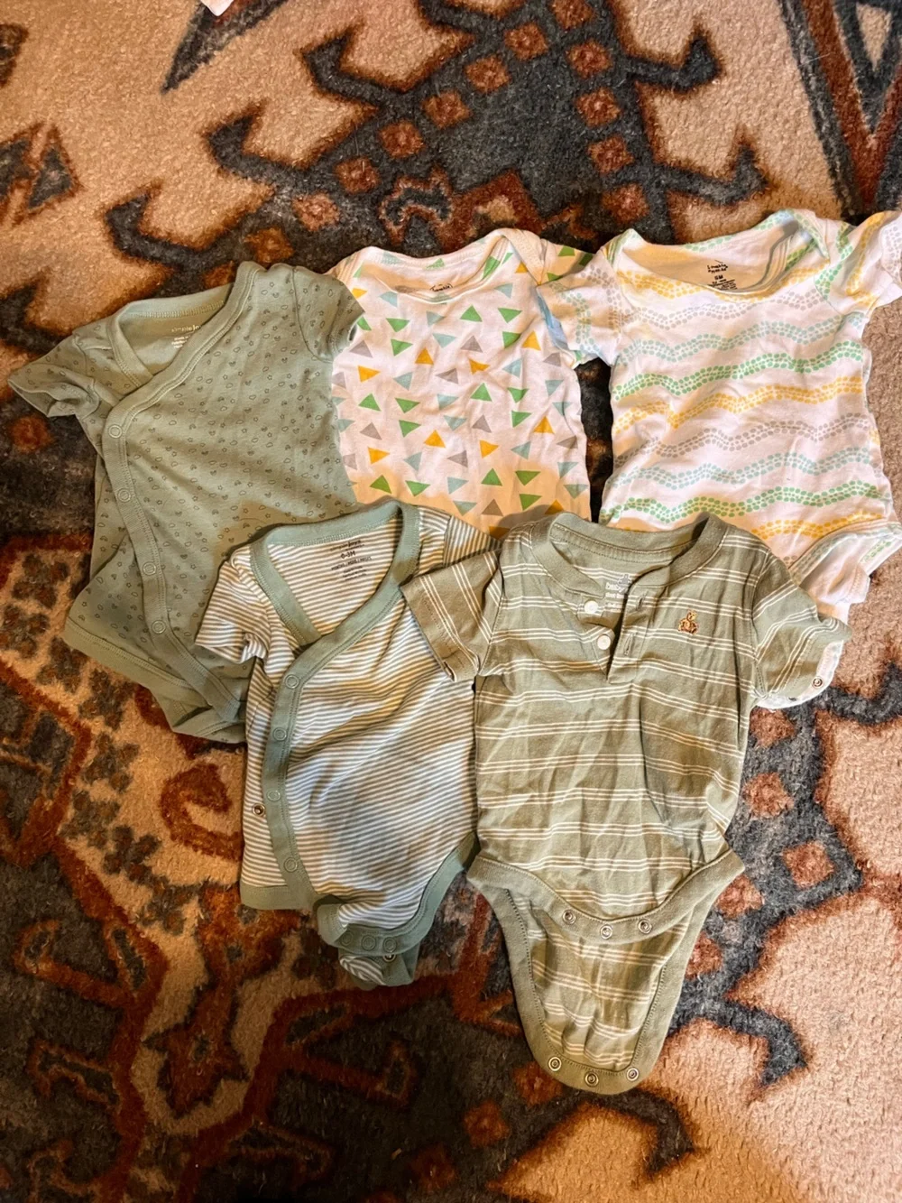 Newborn Onesie Short Sleeve Tops